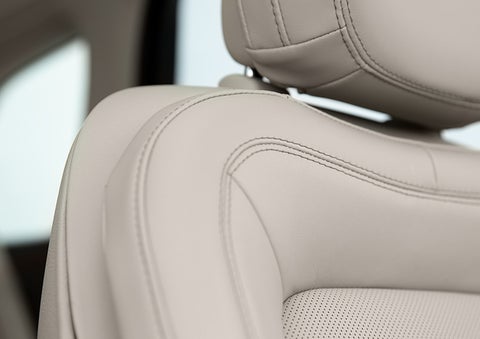 Fine craftsmanship is shown through a detailed image of front-seat stitching. | Ted Russell Lincoln in Knoxville TN